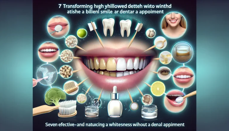comment avoir les dents blanches en 1 jour
